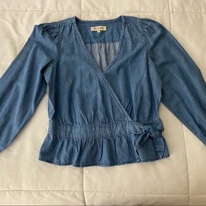 Madewell Denim Blouse